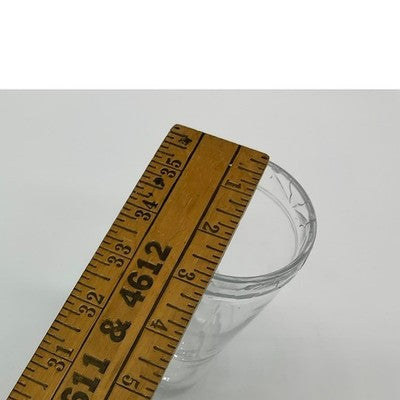 Glass Boot Mug Clear Holly Leaf Embossed Cowboy Christmas Decor