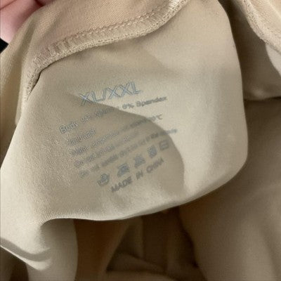 Lover-Beauty Shaper Bodysuit Womens XL Beige One Piece Slimming Shapewear