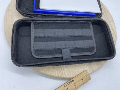 Nintendo Switch Carrying Case Black Hard Shell Travel Bag Game Card Holder TZGZT