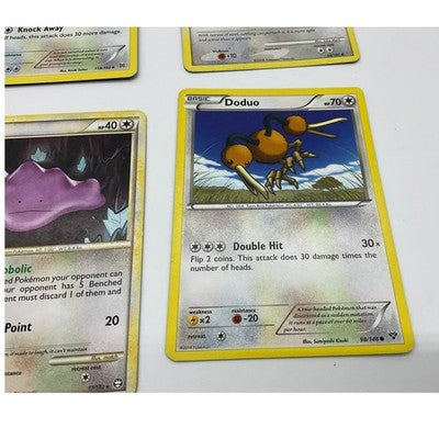 Pokemon TCG Card Lot 6pc Snorlax Ditto Farfetchd Bidoof Normal Type Collection