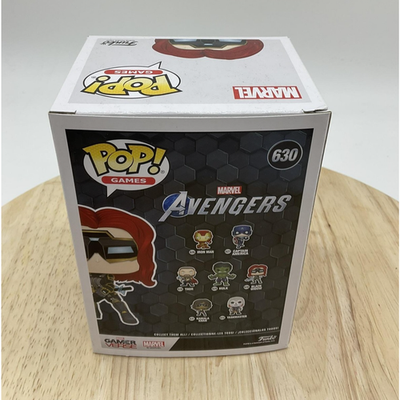 Funko Pop Games Marvel Avengers Gameverse Black Widow 630 Figure Bobblehead