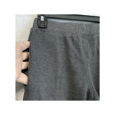 True Religion Pants Unisex Kids Small Gray Logo Ankle Joggers Sweatpants Fleece