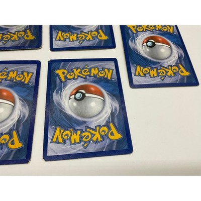 Pokemon Water Type Card Lot 7pc Squirtle Lombre Reverse Holo Blue TCG Bundle