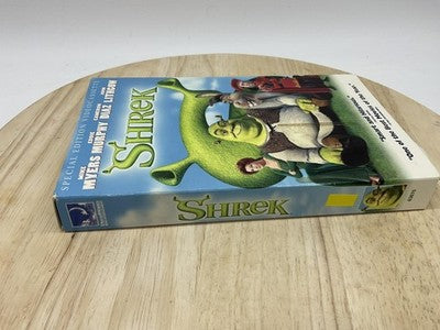 Shrek Special Edition VHS 2001 DreamWorks Animated Family Movie PG Videocassette