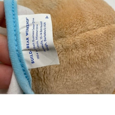 Build-A-Bear Teddy Bear Unisex 15in Brown Its A Boy Shirt Plush Stuffed Animal