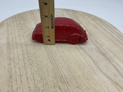 Vintage Avon Volkswagen Wild Country After Shave Car Decanter Bottle Red 4oz
