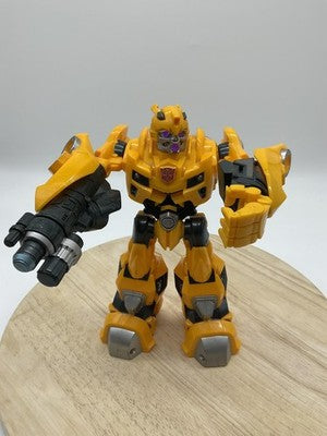 TRANSFORMERS Power Bots BUMBLEBEE Lights Sounds WORK 10" Action Figure 2009