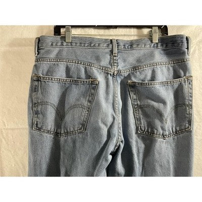 VTG Levi's 560 Jeans Men 34x29 Blue Light Wash Relaxed Fit Tapered Denim 5Pocket