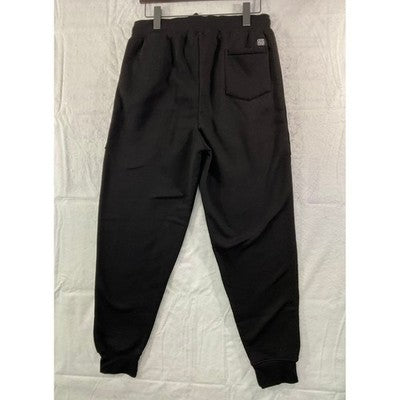One Point One Joggers Mens XL Black Red Green Side Stripe Zipper Streetwear