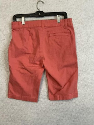 Tommy Hilfiger Shorts Boys 16 Pink Chino Flat Front Twill Stretch Summer