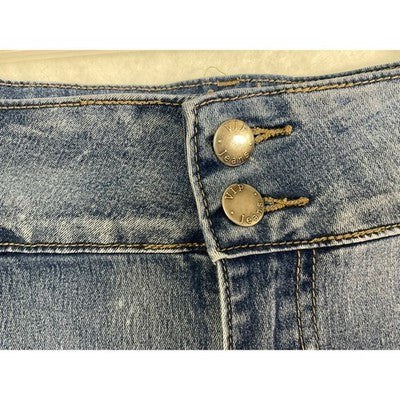 VIP Jeans Skinny Jeans Womens 13 Blue Distressed Ripped Denim Streetwear