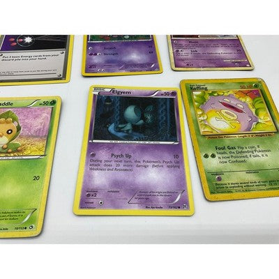 Pokemon TCG Card Lot 6pc Koffing Jynx Nidorina Sewaddle Elgyem Mixed Sets TCG