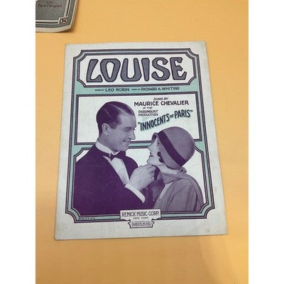 Antique Sheet Music Collection "Louise," "Don't Bite the Hand," "Woodland Echo+