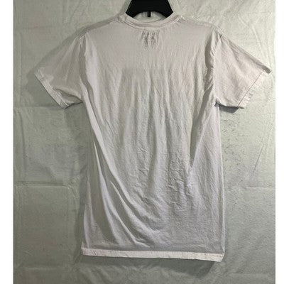 Sea Man Aruba Souvenir T-Shirt Mens Medium White Cotton Graphic Tee Travel