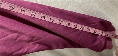 Hoodie Jacket Womens XL Pink Geometric Full Zip Sherpa Lined Fleece Hooded Cozy