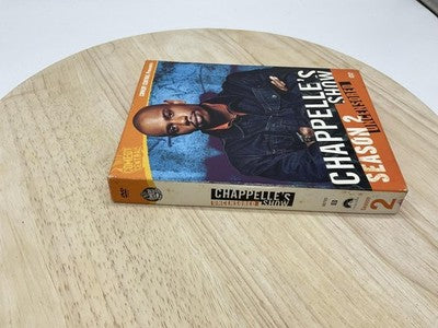 Chappelle's Show Season 2 Uncensored DVD Dave Chappelle Comedy 3-Disc Set NR