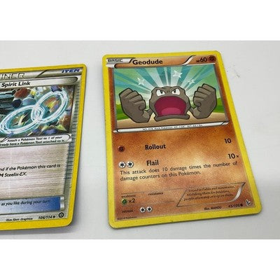 Pokemon Card Lot 6pc Jigglypuff Holo Murkrow Zorua Geodude Trainer Energy