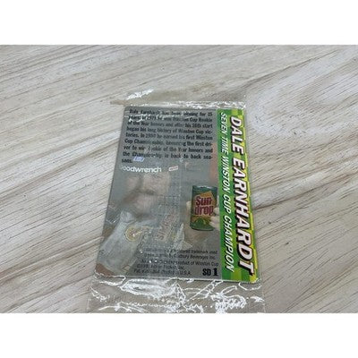 Vintage Dale Earnhardt Card Embossed NASCAR Racing Sun Drop Winston Cup 90s