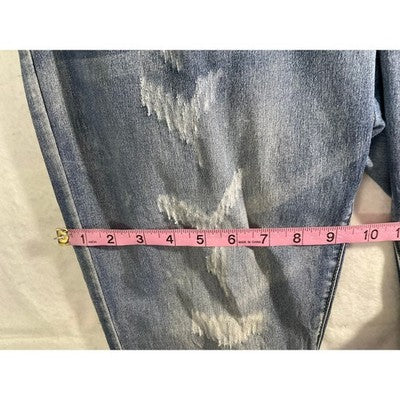 VIP Jeans Skinny Jeans Womens 13 Blue Distressed Ripped Denim Streetwear