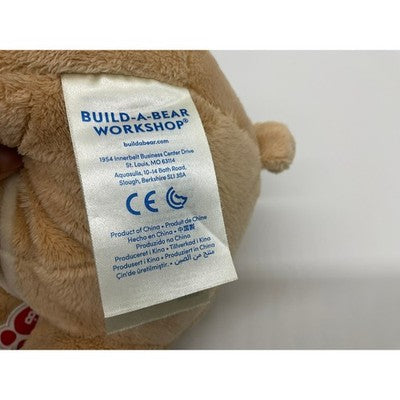 Build-A-Bear Teddy Bear Unisex 15in Brown Its A Boy Shirt Plush Stuffed Animal