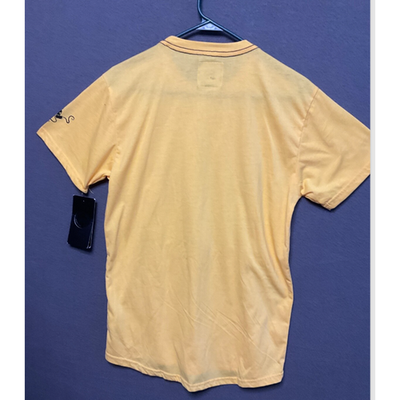 CR24 Chrome Edge Mens Tee Small Yellow Dragon Print NWT $64 MSRP