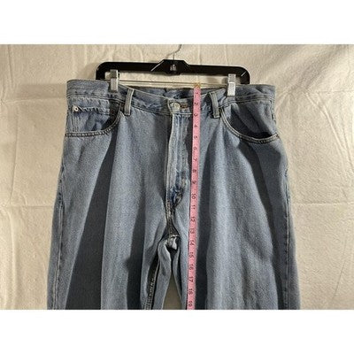 VTG Levi's 560 Jeans Men 34x29 Blue Light Wash Relaxed Fit Tapered Denim 5Pocket