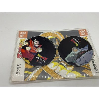 Dragon Ball Z DVD Movie Collection Lot Dead Zone Lord Slug Fusion Reborn Anime