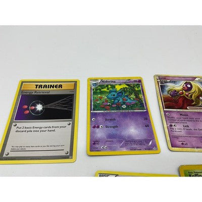 Pokemon TCG Card Lot 6pc Koffing Jynx Nidorina Sewaddle Elgyem Mixed Sets TCG