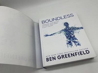 Boundless Upgrade Brain Optimize Body Defy Aging Ben Greenfield Health Hardcover