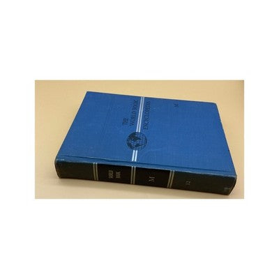 1961 World Book Encyclopedia Volume 12 "M", Vintage Collectible, Some Wear