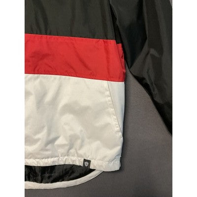 Encrypted Supply Company Windbreaker Pullover Jacket Mens Large Hooded