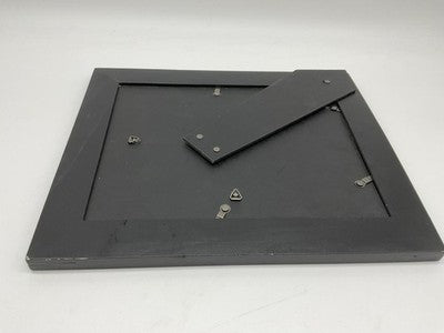 Black Photo Frame 8x10 Plastic Rectangular Free Standing Tabletop Picture