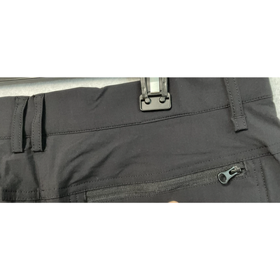 MoFiz Shorts Mens 34 Black Performance Stretch Zip Pocket Golf Hiking Quick Dry