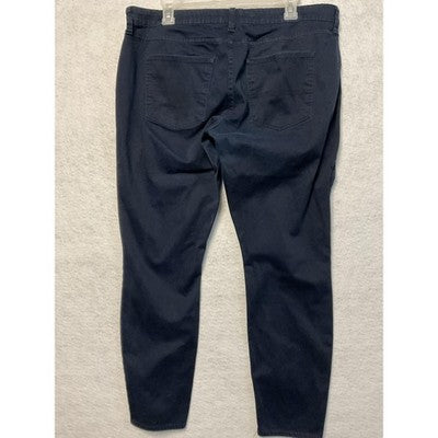 Arizona Jean Co Jeans Womens 17 Navy Skinny Stretch Five Pocket Mid Rise Juniors