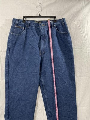 VTG Sonoma Jeans Mens 40x34 Blue Premium Denim Loose Relaxed Fit Straight Leg