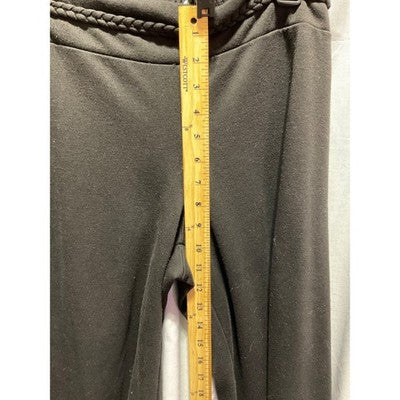 Cato Pull-on Culottes Black Size Medium Made in USA