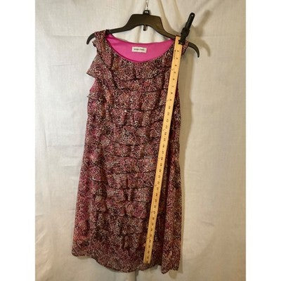 Shelby & Palmer Ruffled Junior Dress 16 or Women Small? see measurements, Lined