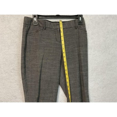Express Design Studio Pants Womens 2R Gray Bootcut Dress Trousers Work Office