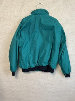 Vintage WearGuard Jacket Mens XL Green Fleece Lined Stormproof Windbreaker 90s