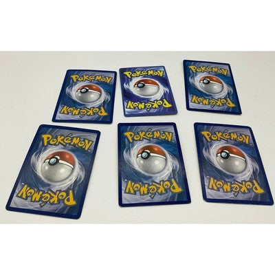 Pokemon Card Lot 6pc Jigglypuff Holo Murkrow Zorua Geodude Trainer Energy