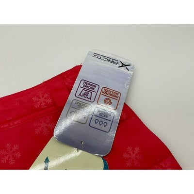 Arctix Snow Skirt Girls Small Melon Red Snowflake Quilted Insulated 6790-58 NEW
