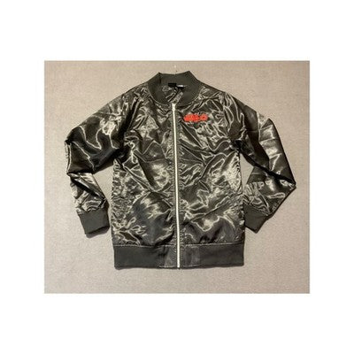 Star Wars Youth Satin Bomber Jacket LG Full Zip Outerwear