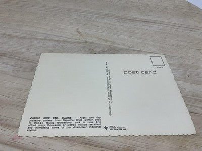 Vintage Detroit Michigan Dexter Press Linen Photochrome Postcard 5.5x3.5 In