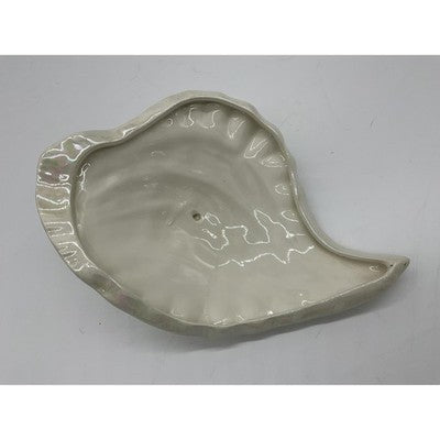 Ceramic Seashell Conch Dish REPLACEMENT LID White Coastal Beach Decor Nautical