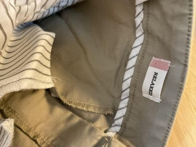 Dickies Pants Womens 10 Beige Relaxed Fit Khakis Stretch Workwear Twill Casual
