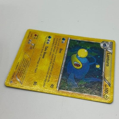 Pokemon Lanturn Trading Card Yellow Reverse Holo 67/160 Primal Clash