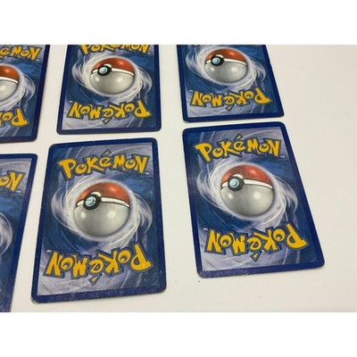 Pokemon Water Card Lot 6pc Blue Octillery Seaking Vanillite Carvanha TCG Bundle