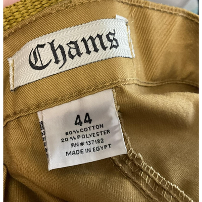 Chams Shorts Mens 44 Brown Cargo Belted Utility Pockets Made Egypt Casual