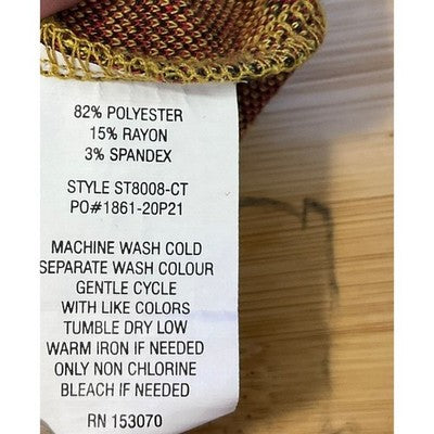 Popular 21 Plaid Mini Dress Womens L Yellow Black Bodycon 90s Style ST8008-CT