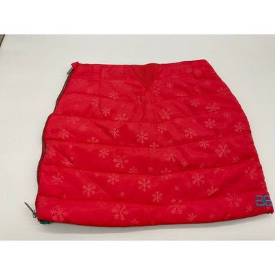 Arctix Snow Skirt Girls Small Melon Red Snowflake Quilted Insulated 6790-58 NEW